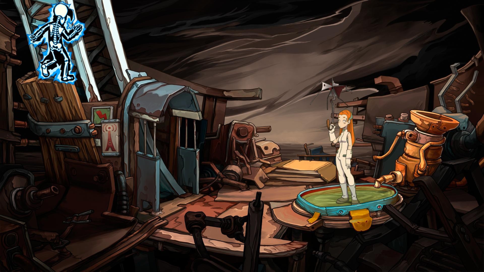 Скриншот: Chaos on Deponia