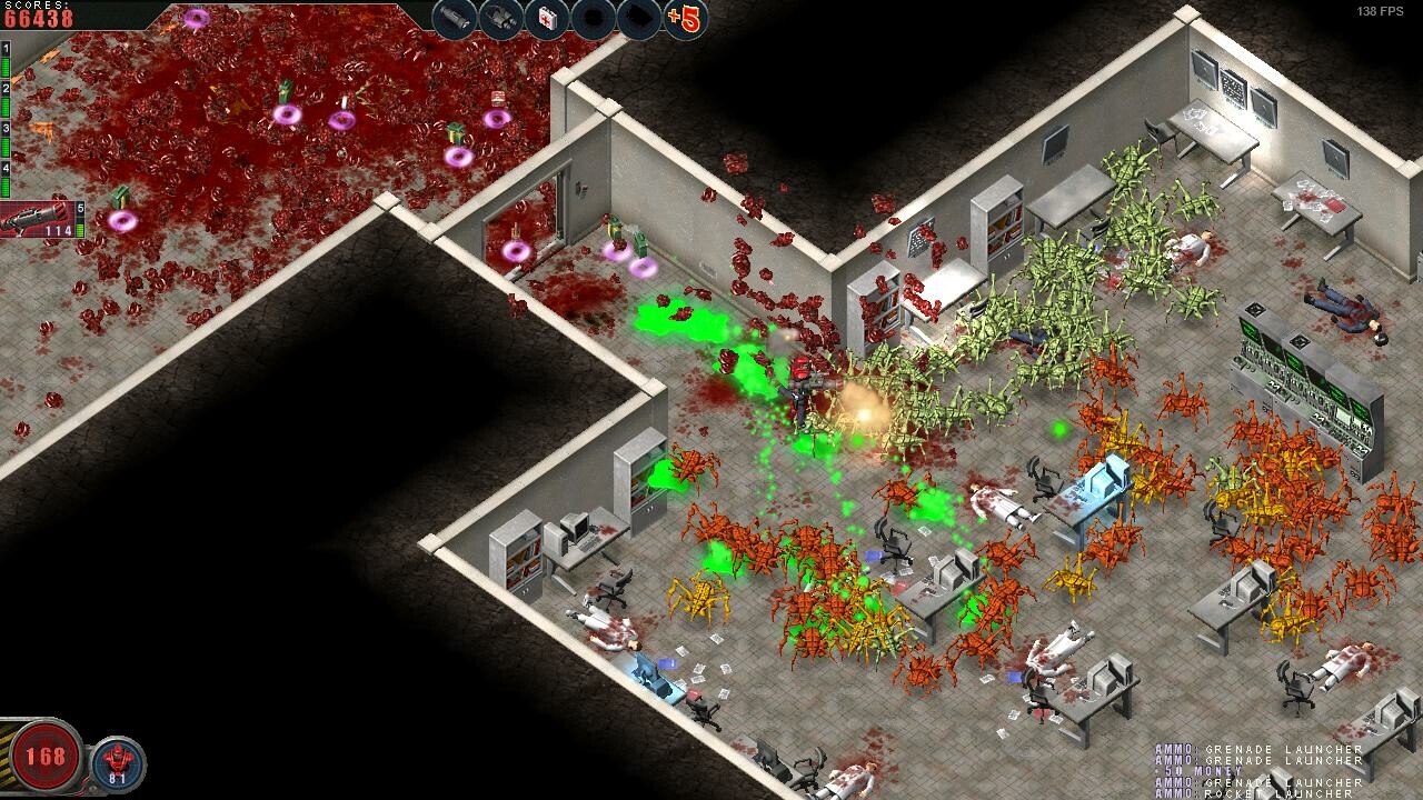 Скриншот: Alien Shooter