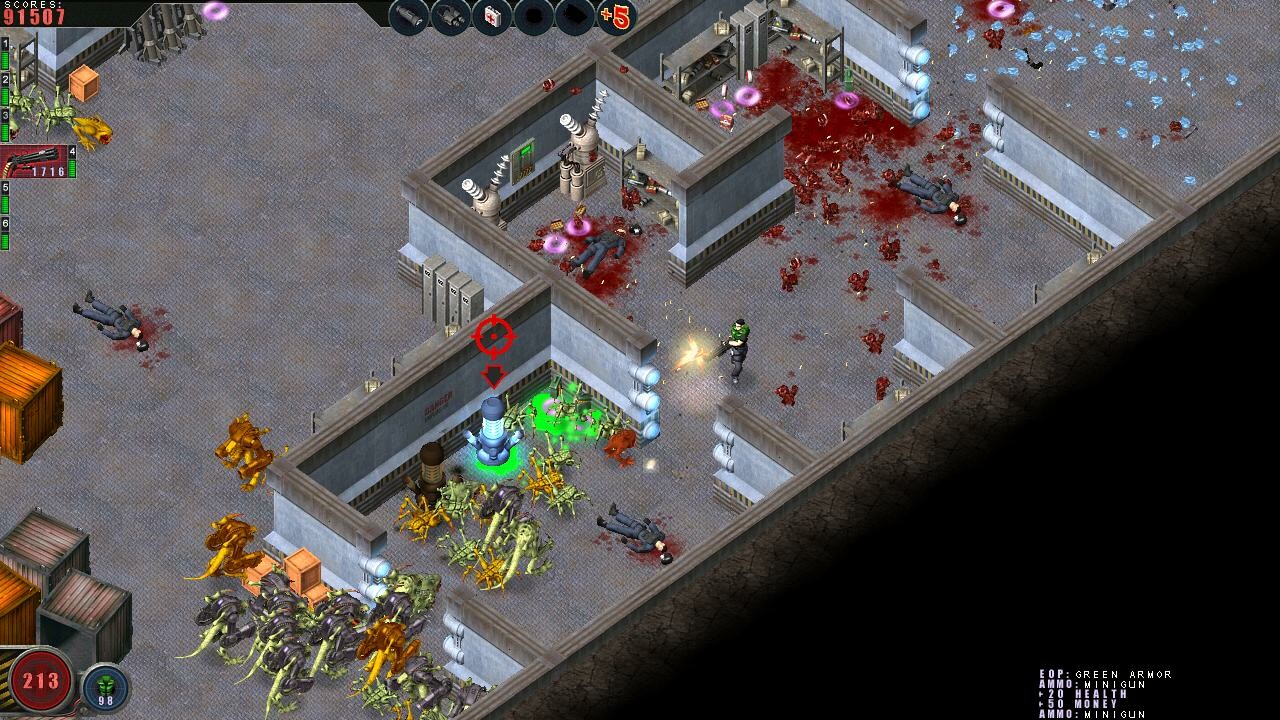 Скриншот: Alien Shooter