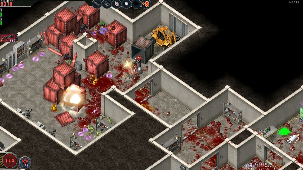 Скриншот: Alien Shooter