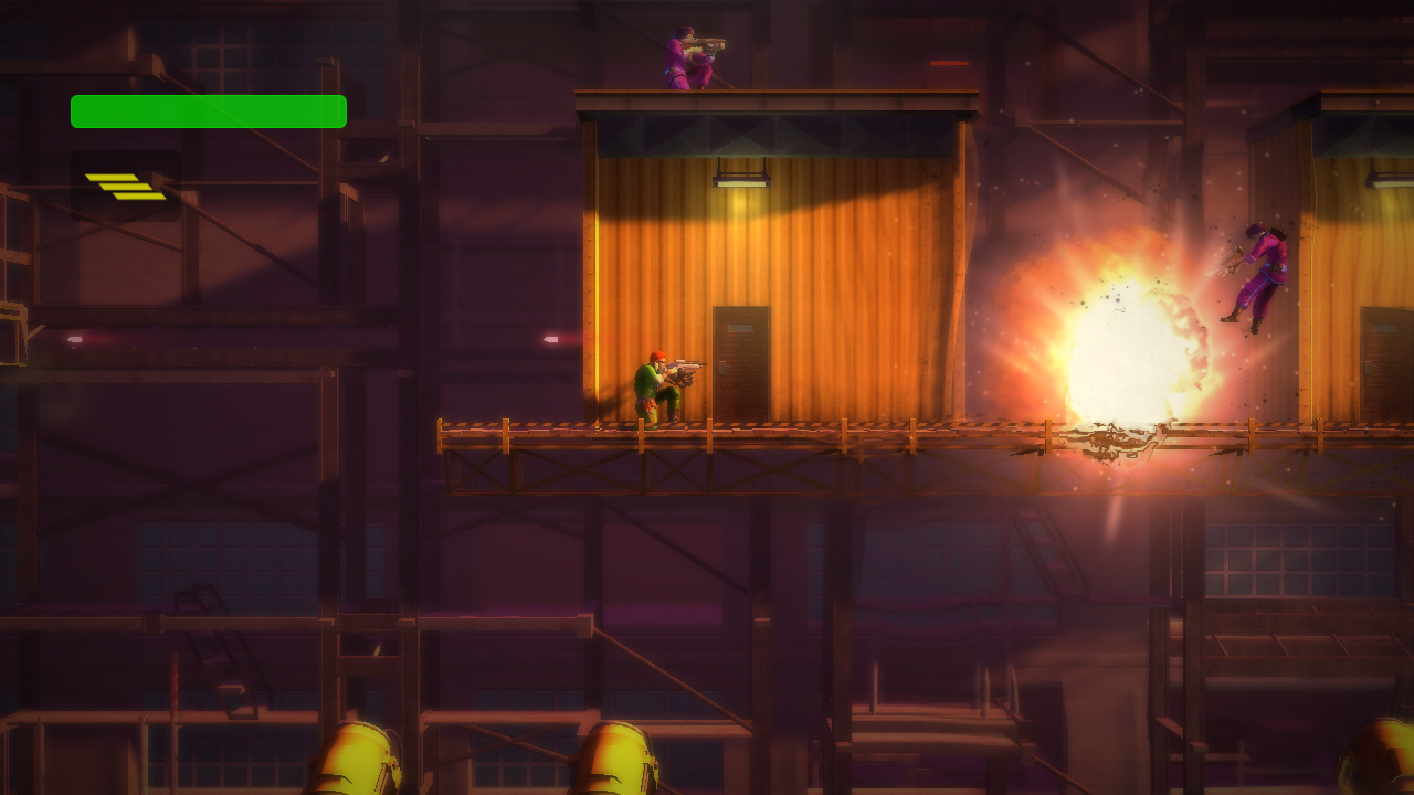Скриншот: Bionic Commando: Rearmed
