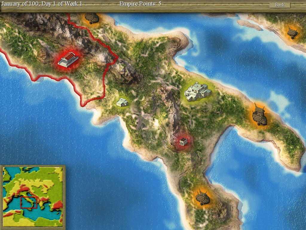 Скриншот: CivCity: Rome