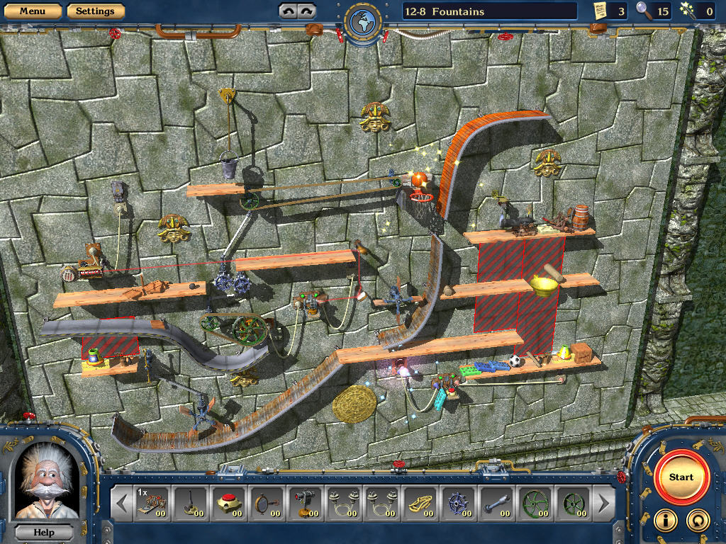 Скриншот: Crazy Machines 2