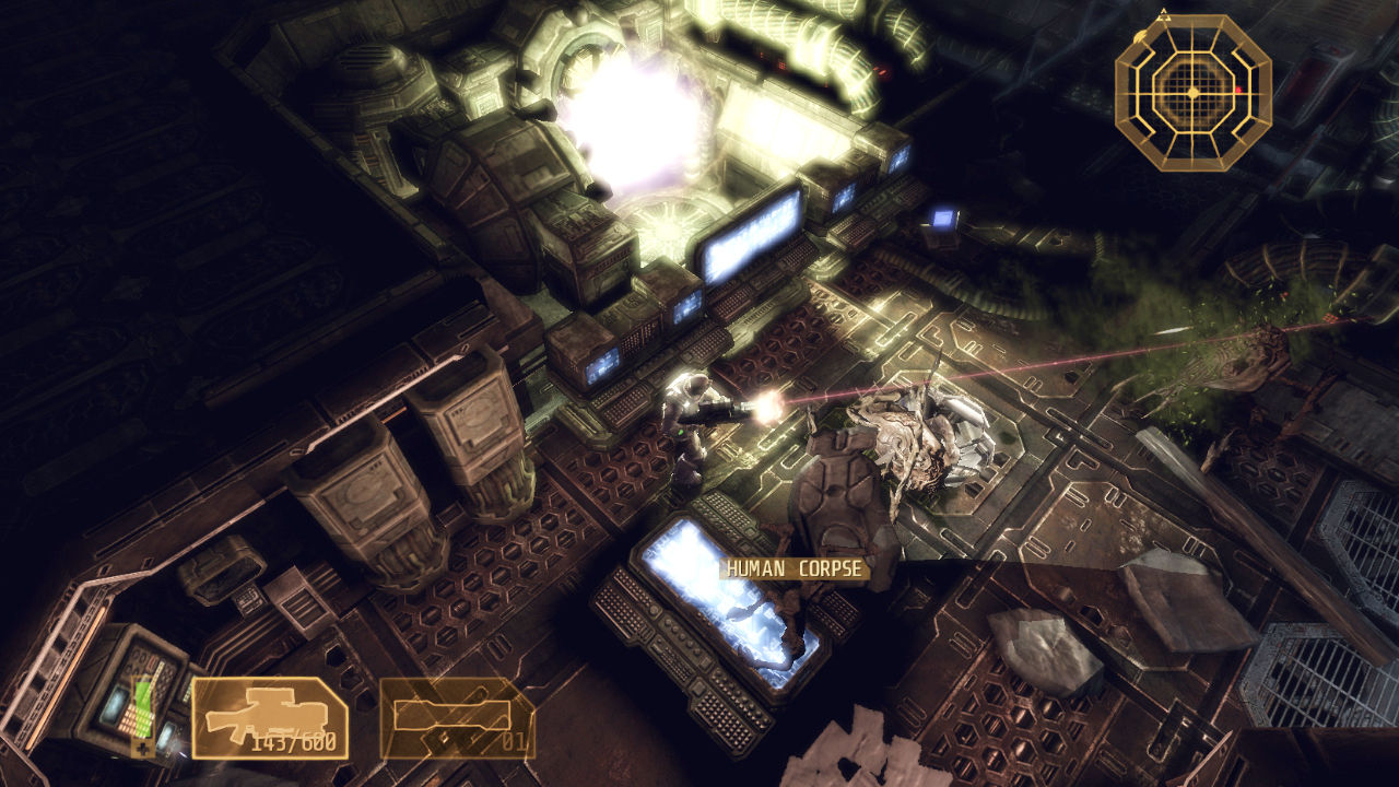 Скриншот: Alien Breed 3: Descent