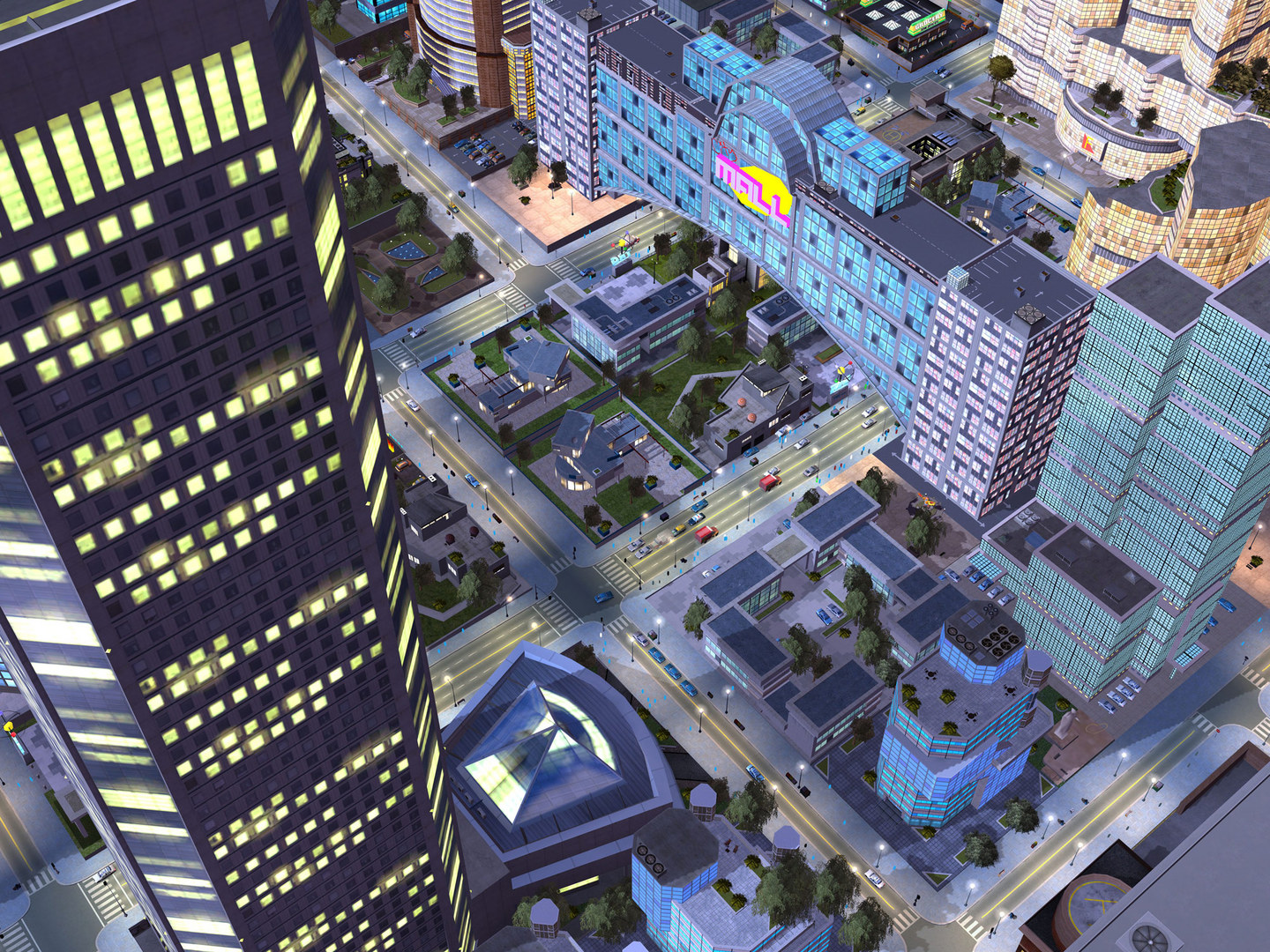 Скриншот: City Life 2008