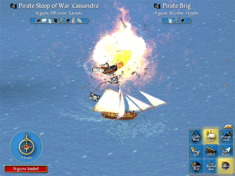 Скриншот: Sid Meier's Pirates!