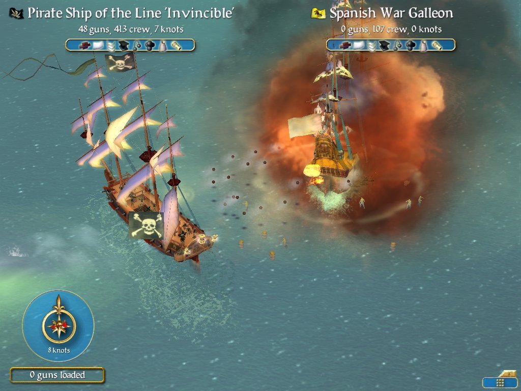 Скриншот: Sid Meier's Pirates!