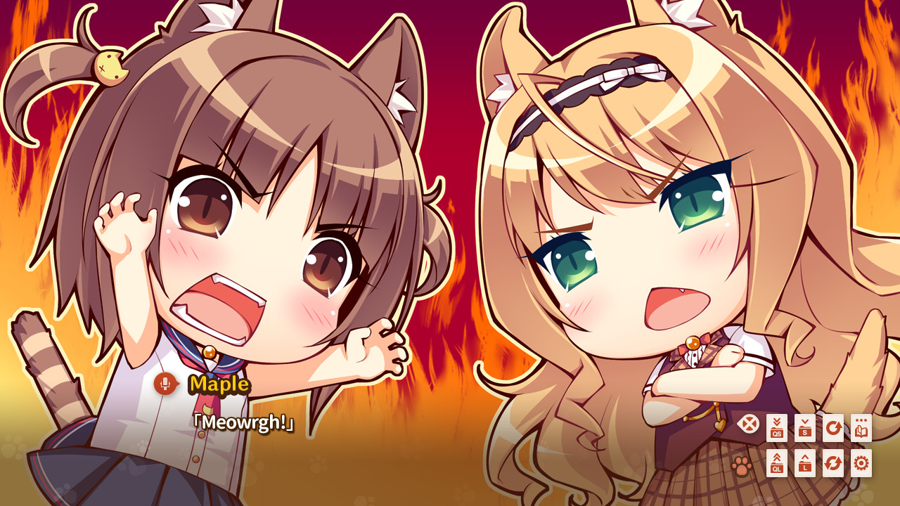 Скриншот: NEKOPARA Vol. 0