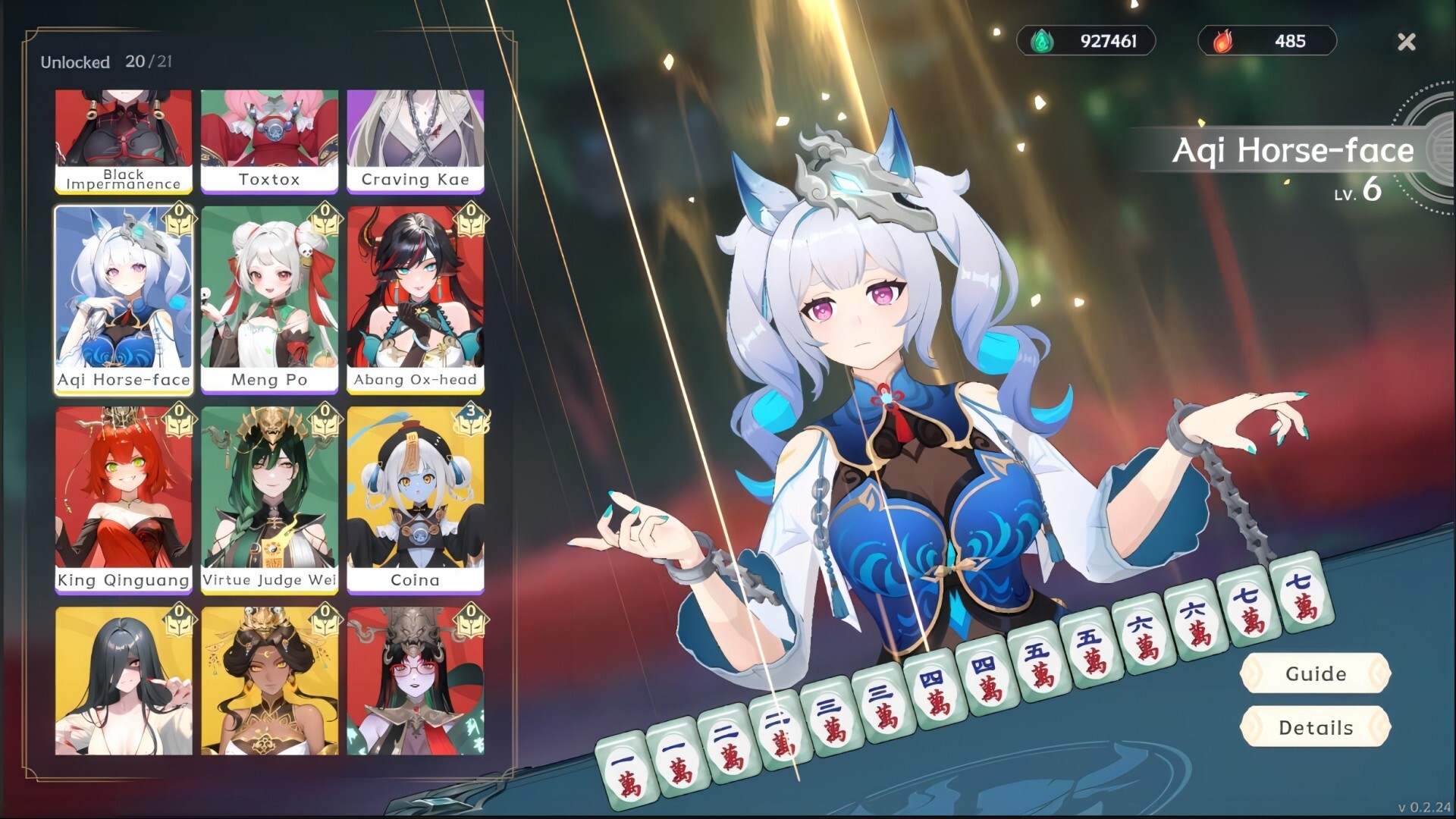 Скриншот: Demonic Mahjong