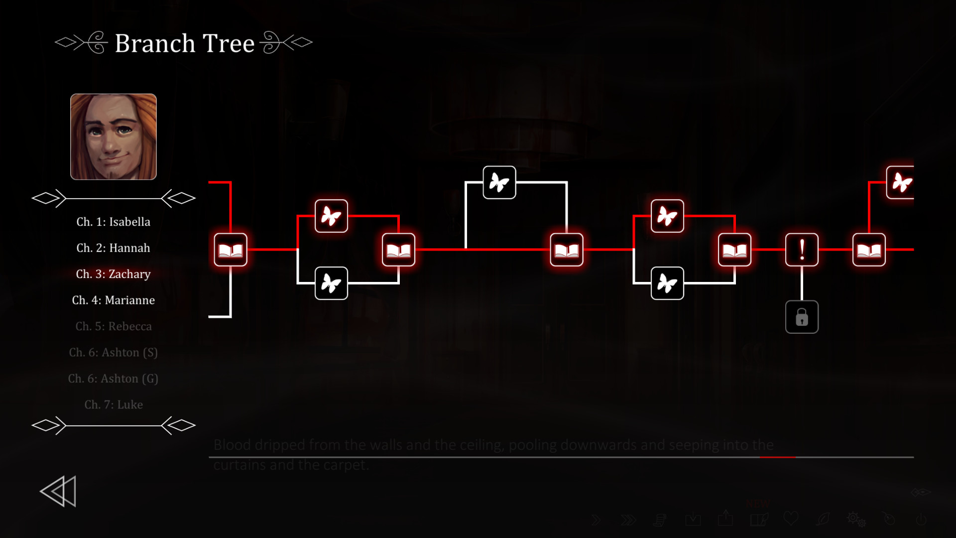 Скриншот: The Letter - Horror Visual Novel
