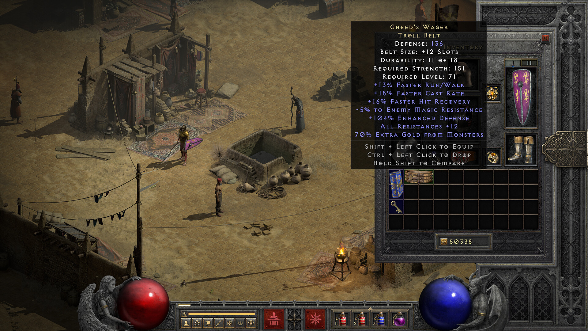Скриншот: Diablo II: Resurrected – Infernal Edition