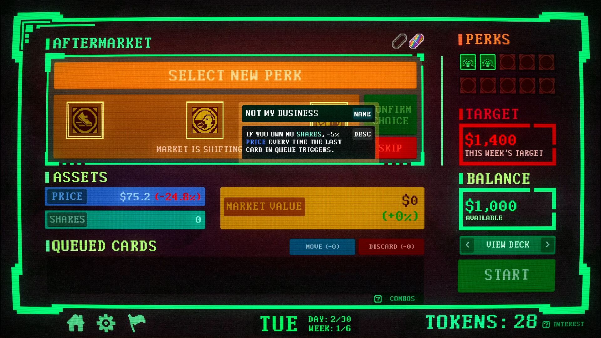 Скриншот: Insider Trading