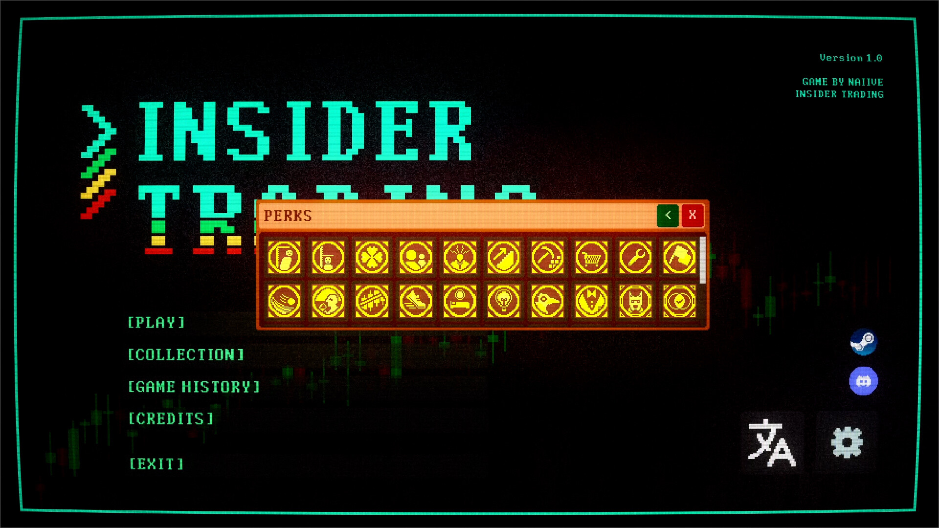 Скриншот: Insider Trading
