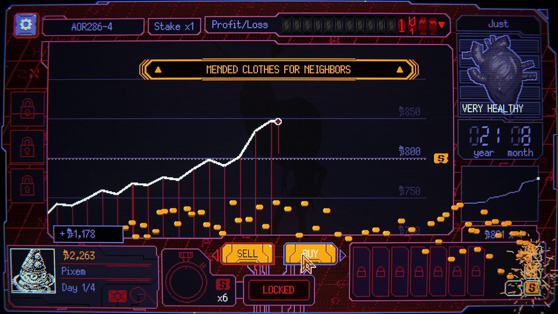 Скриншот: Space Warlord Baby Trading Simulator