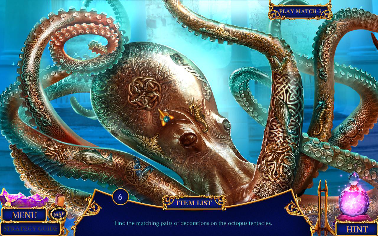 Скриншот: Enchanted Kingdom: The Secret of the Golden Lamp Collector's Edition