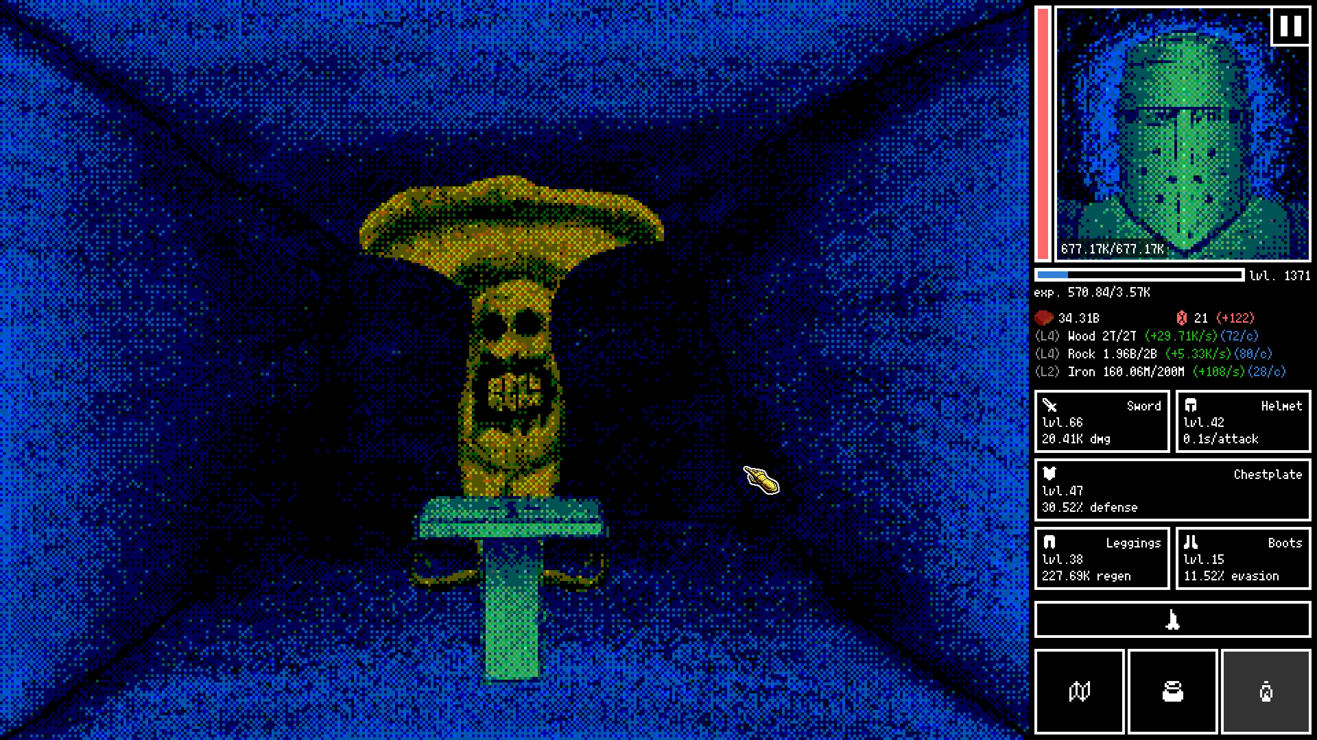 Скриншот: Horripilant