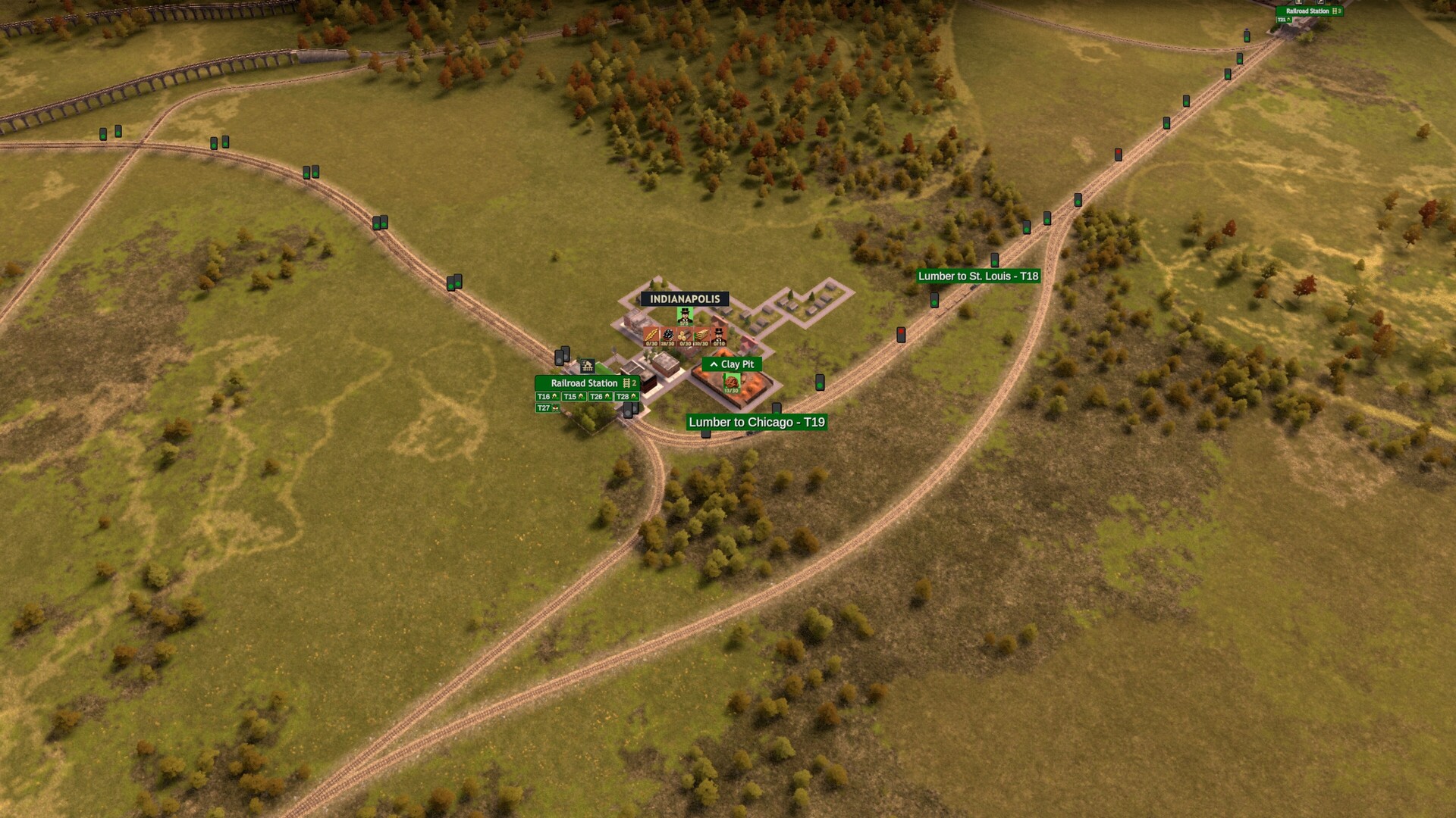 Скриншот: Railroad Corporation 2