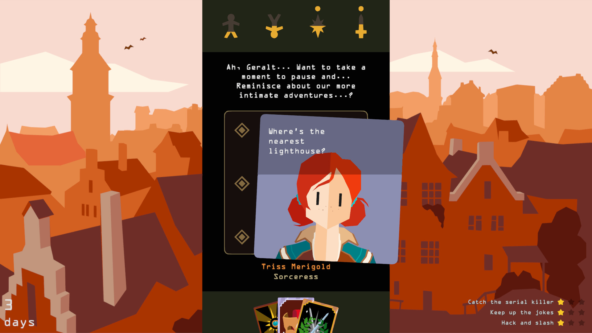 Скриншот: Reigns: The Witcher