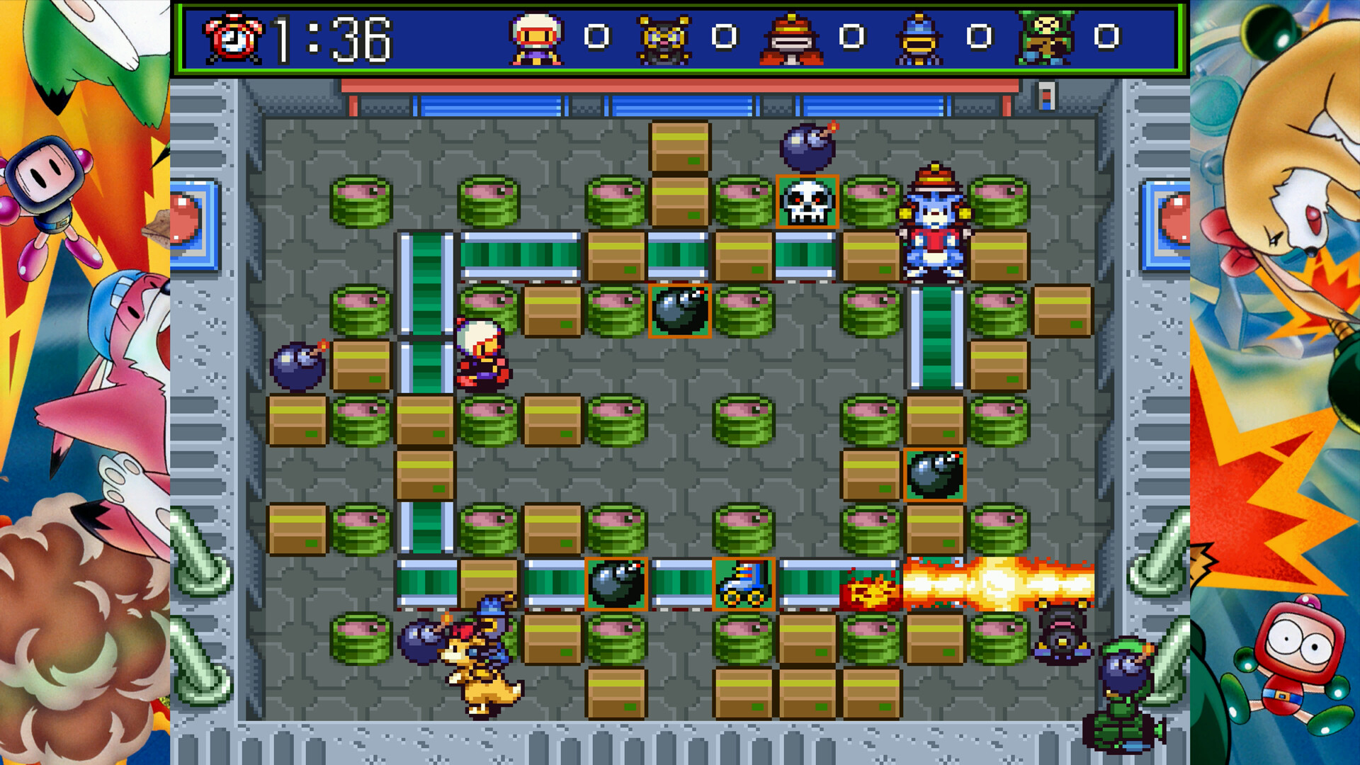 Скриншот: SUPER BOMBERMAN COLLECTION