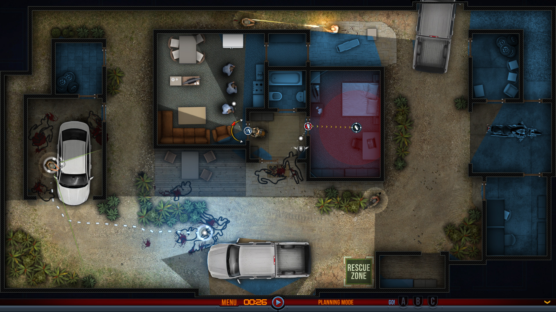 Скриншот: Door Kickers