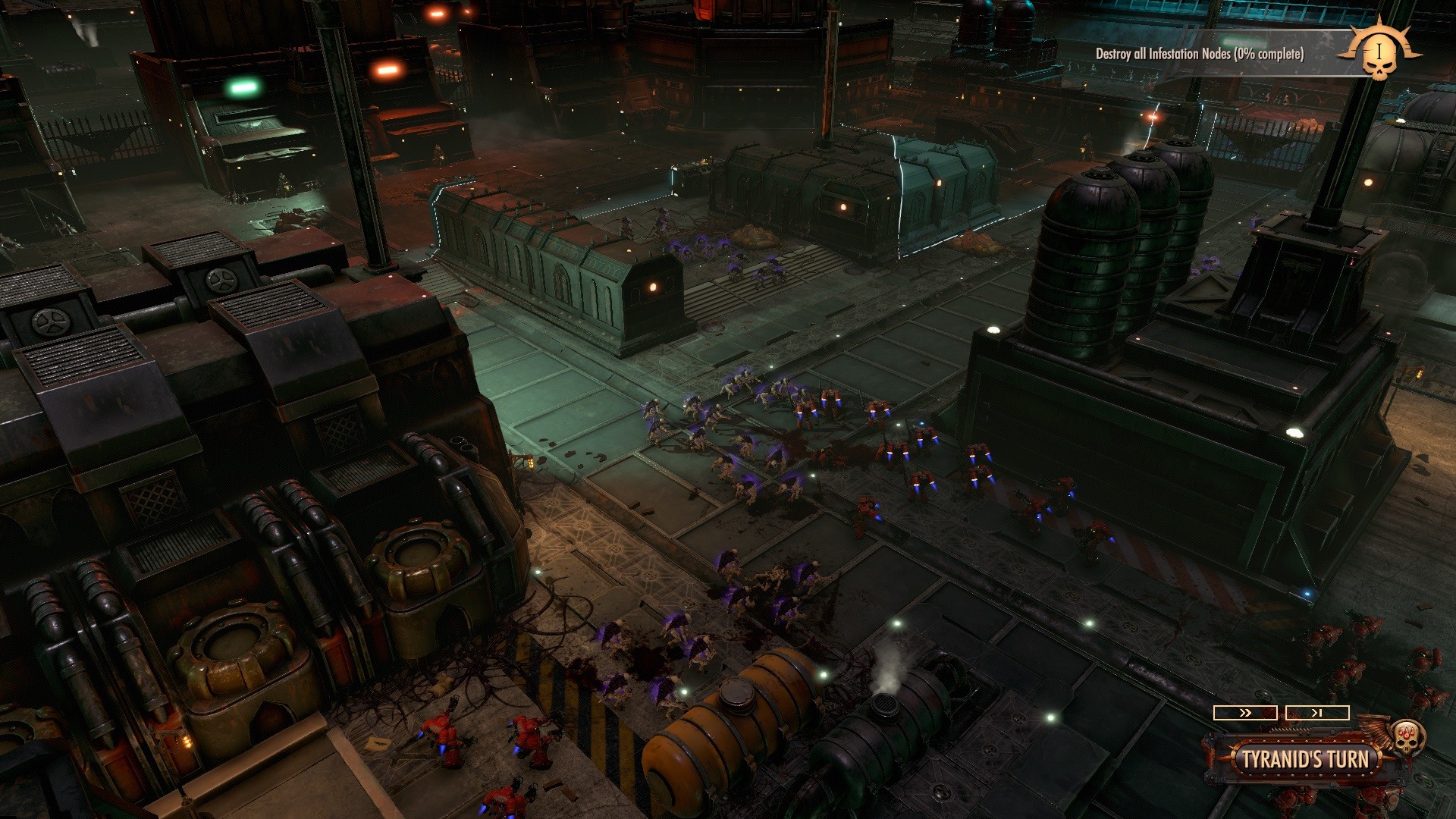Скриншот: Warhammer 40,000: Battlesector
