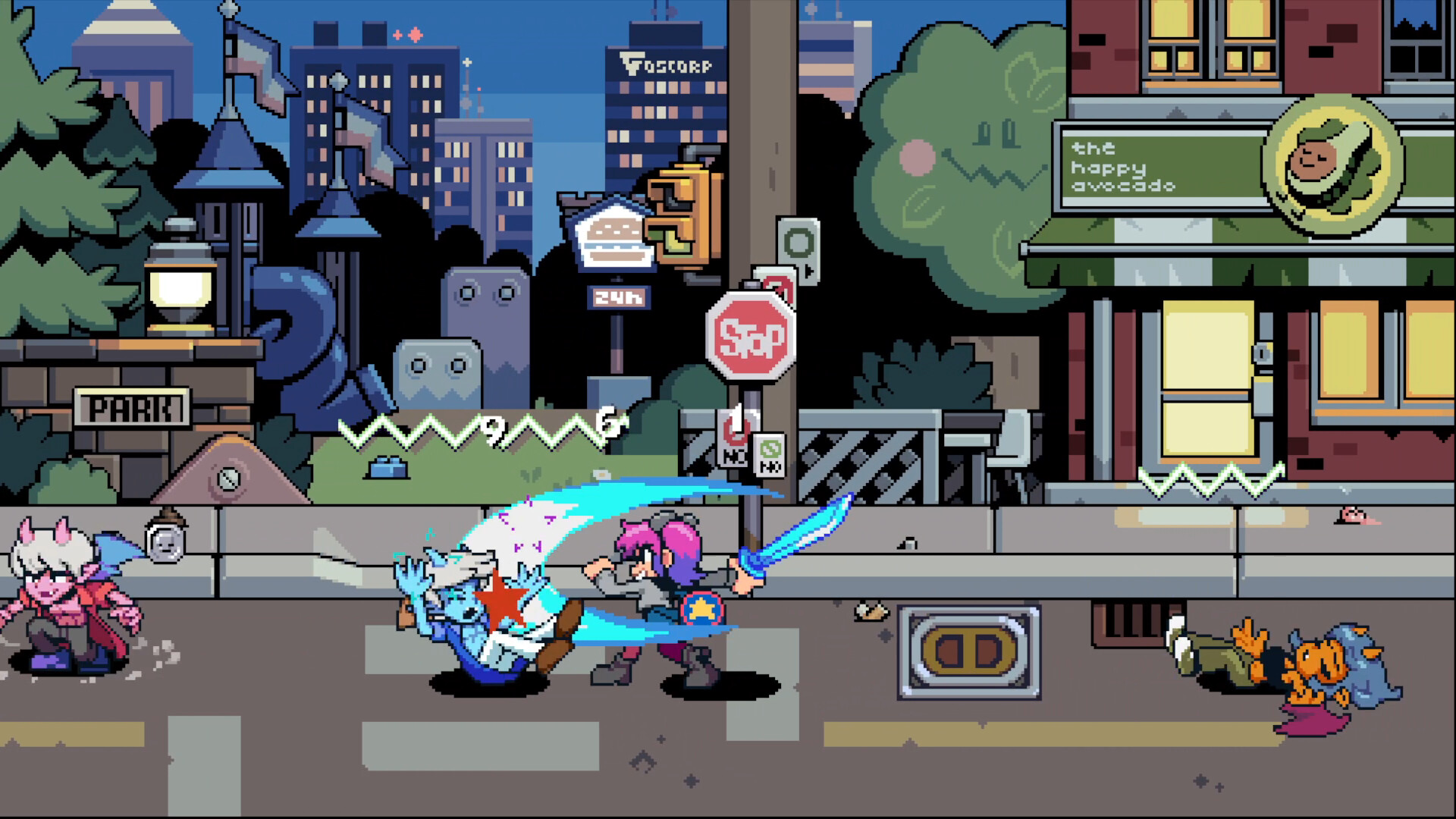 Скриншот: Scott Pilgrim EX