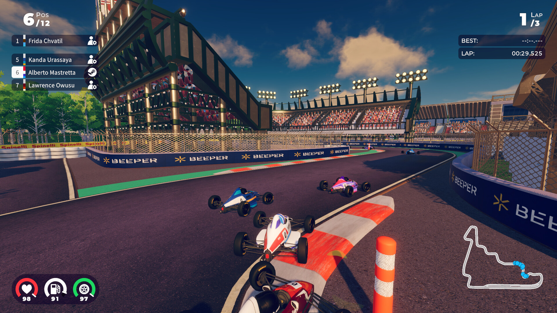 Скриншот: iRacing Arcade