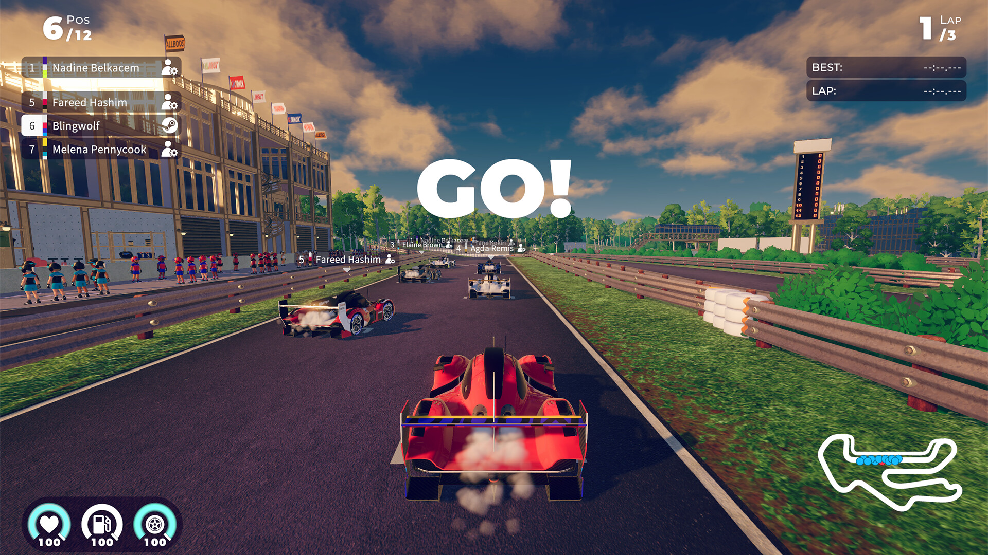 Скриншот: iRacing Arcade