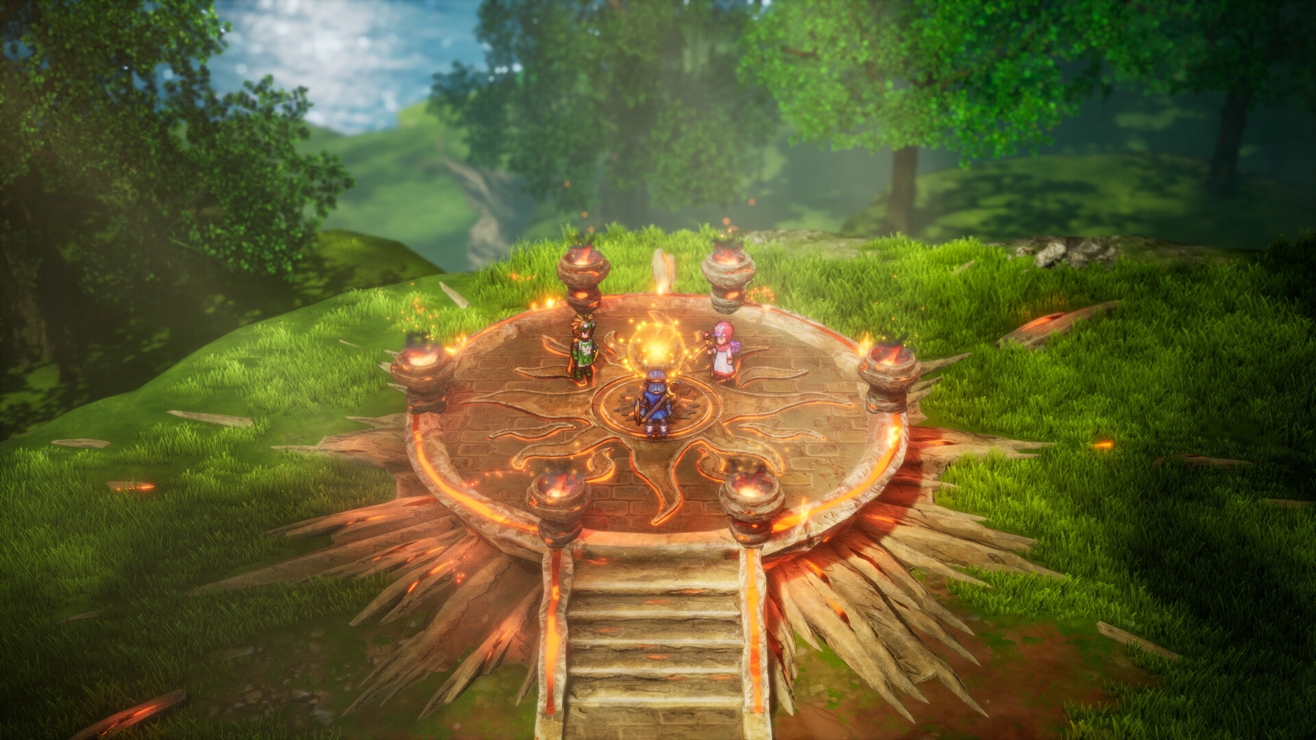 Скриншот: DRAGON QUEST I & II HD-2D Remake