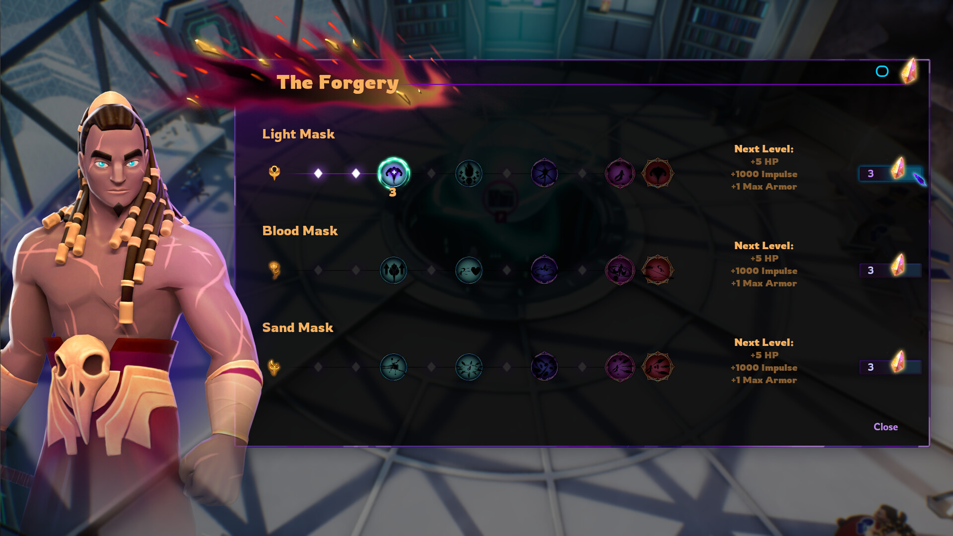 Скриншот: Masks of the Void: Origins