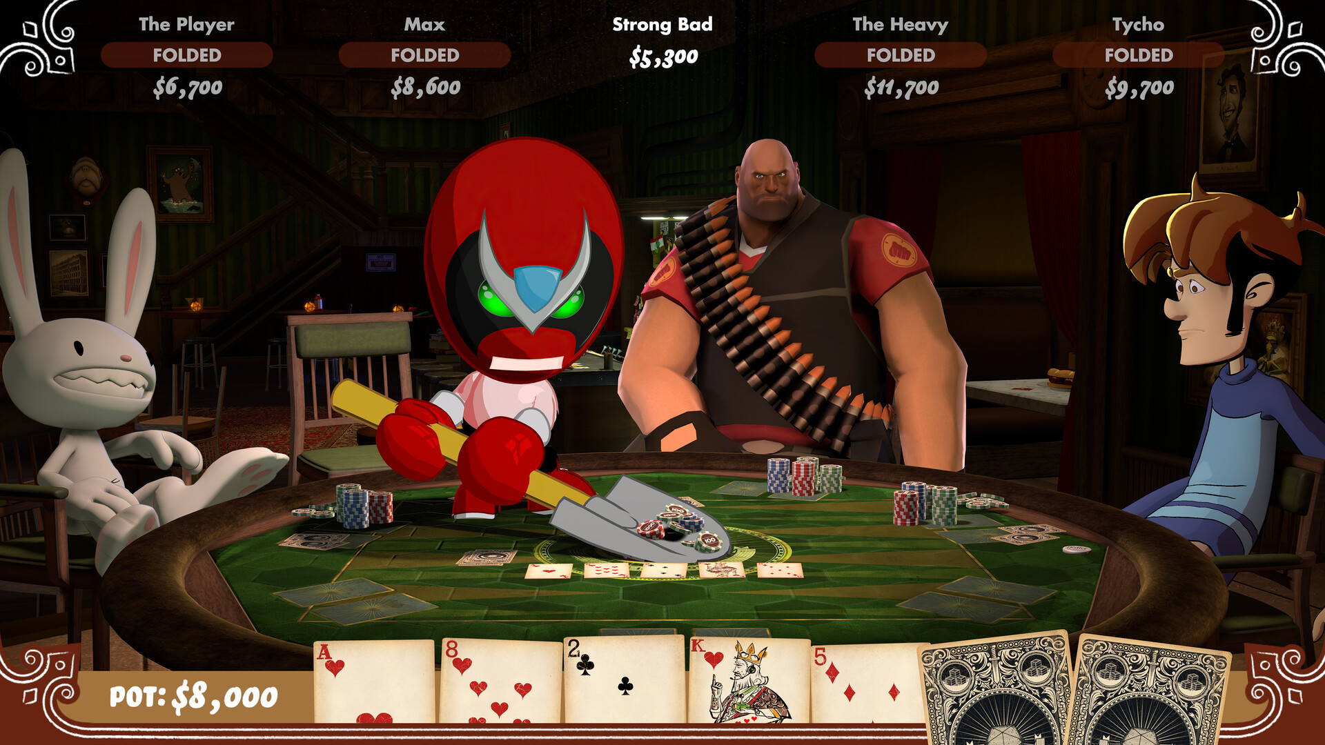 Скриншот: Poker Night at the Inventory