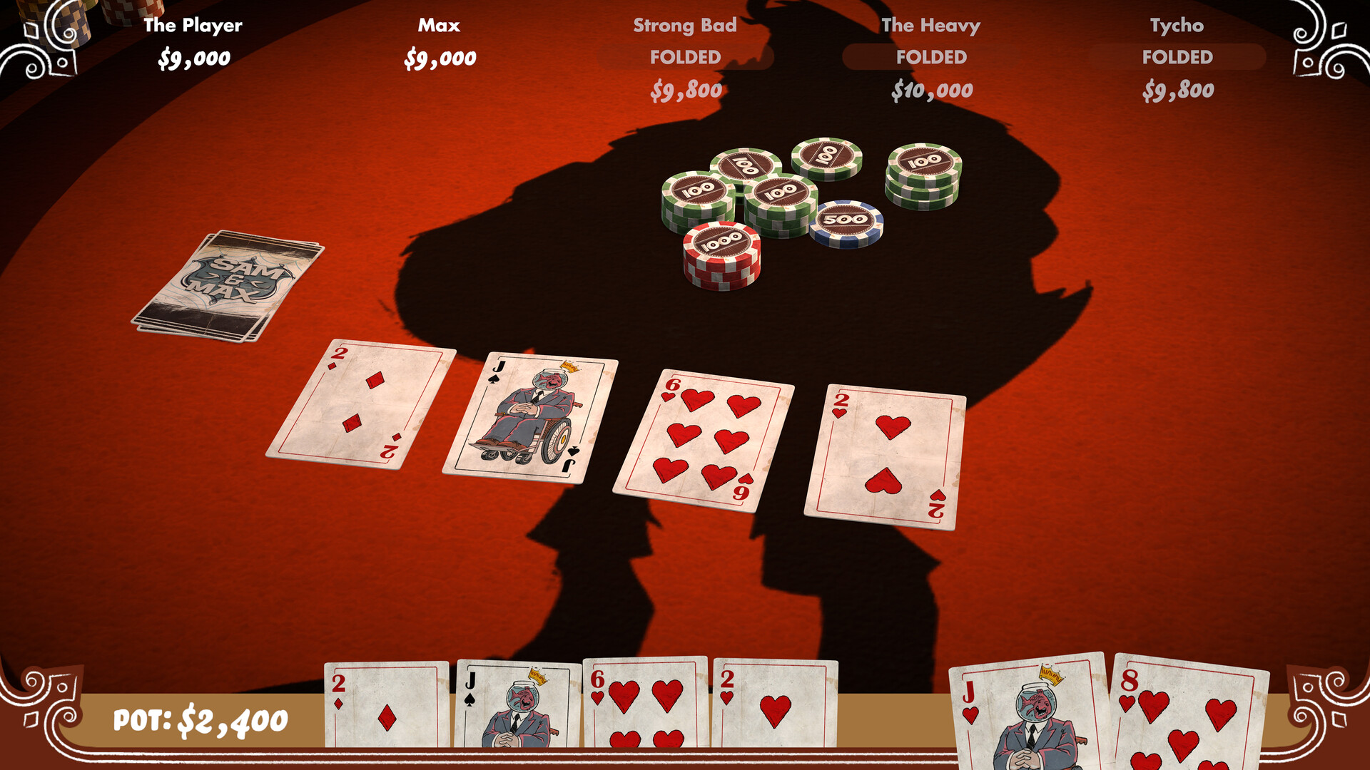 Скриншот: Poker Night at the Inventory