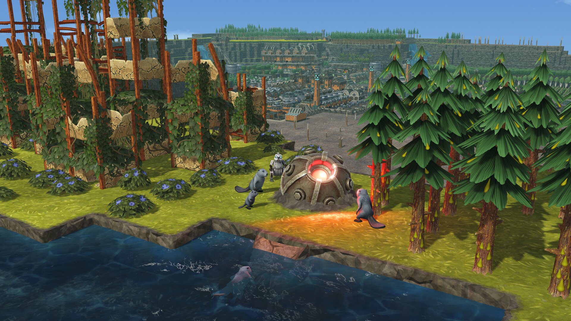 Скриншот: Timberborn