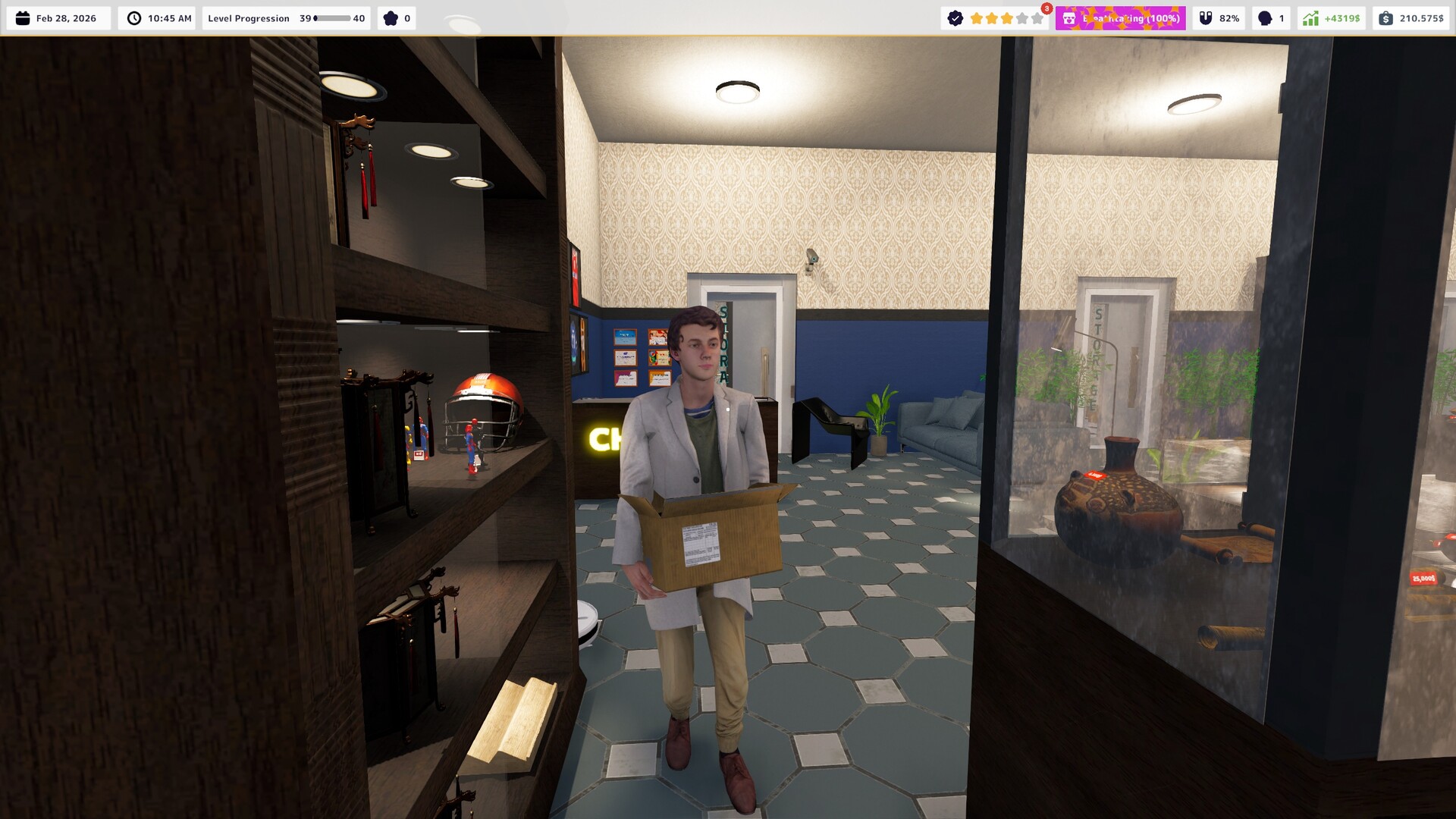 Скриншот: Pawnbroker Simulator