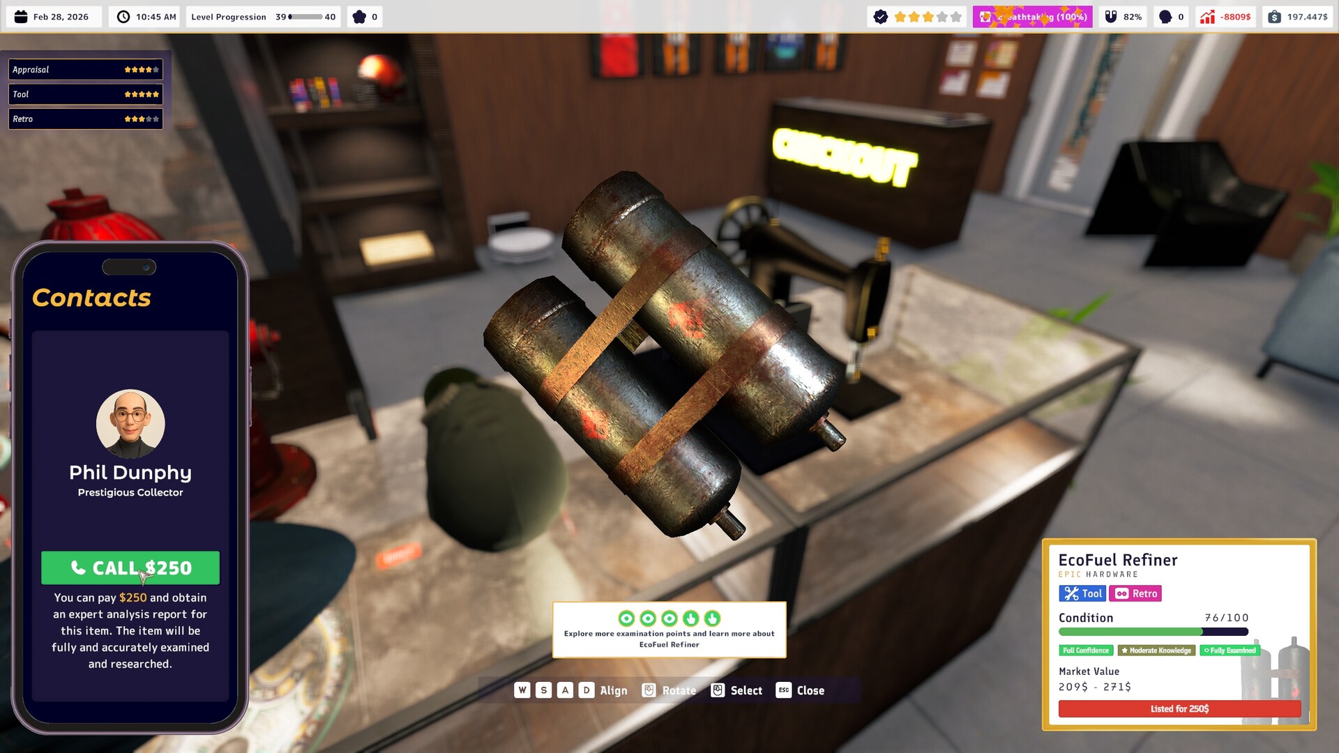 Скриншот: Pawnbroker Simulator