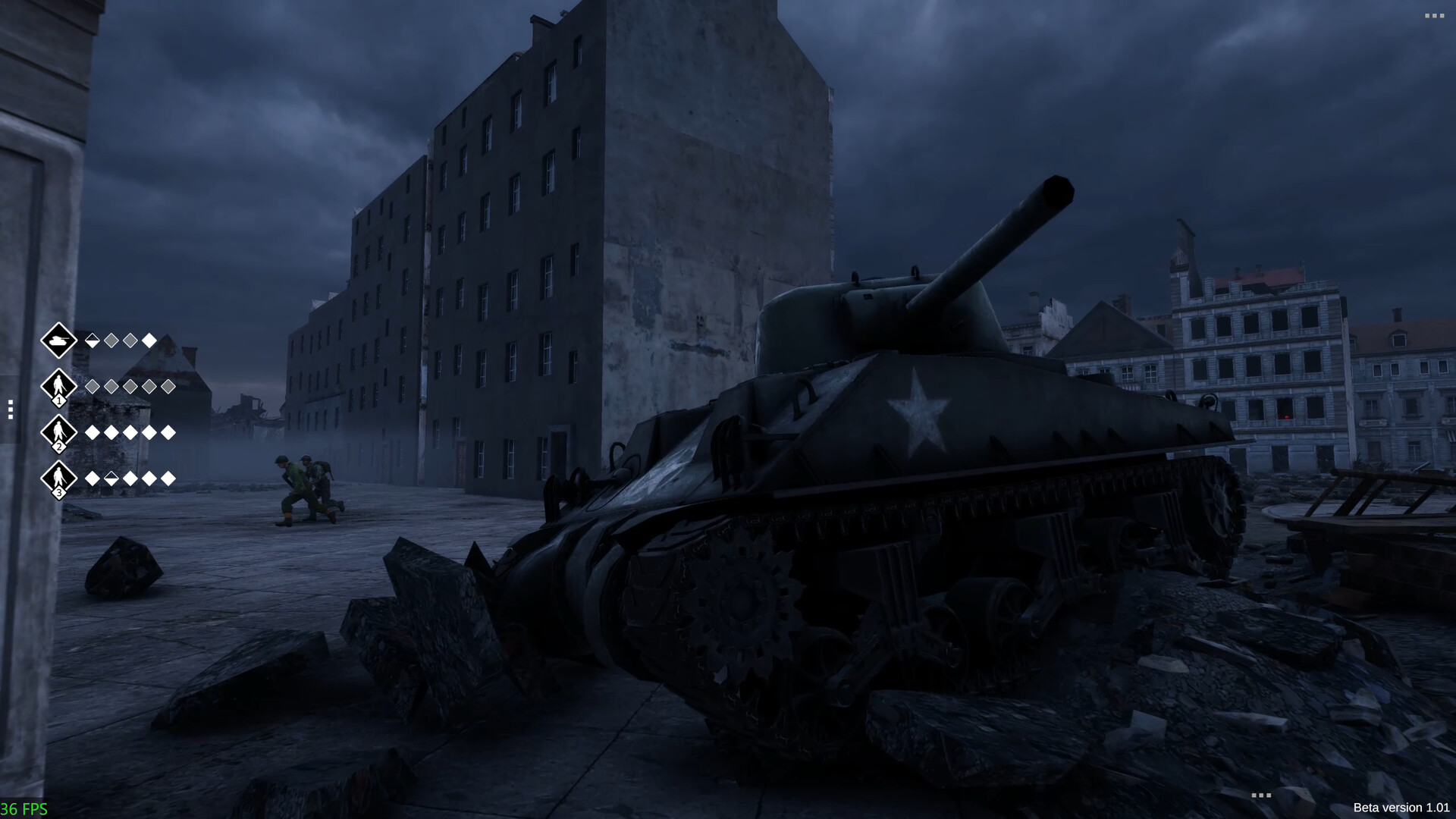 Скриншот: Sherman Commander