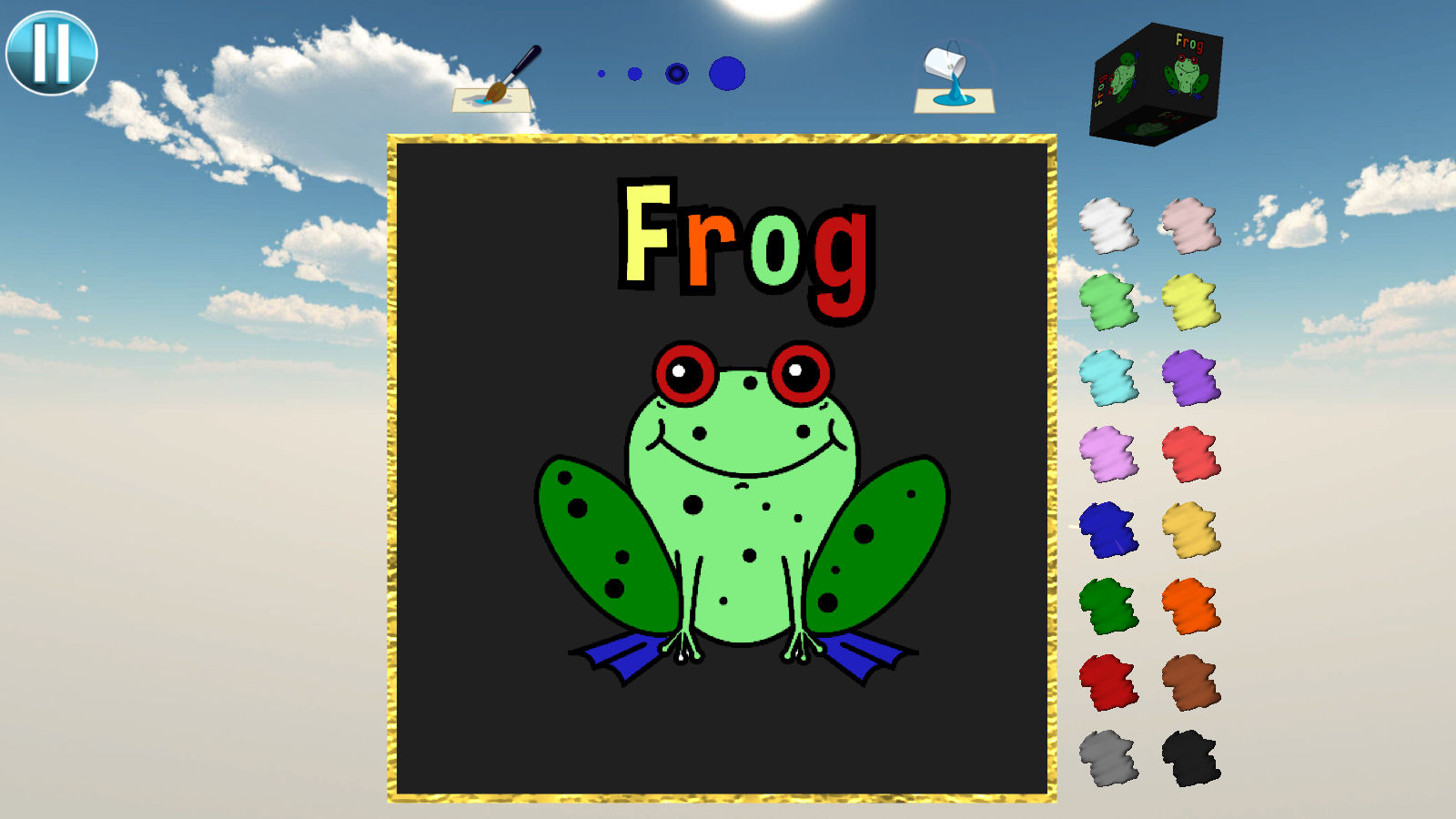 Скриншот: ABC Coloring Town