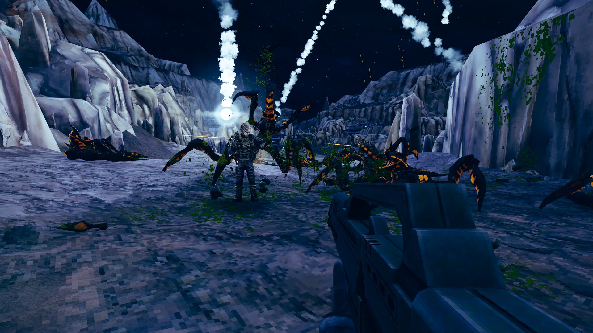Скриншот: Starship Troopers: Ultimate Bug War!