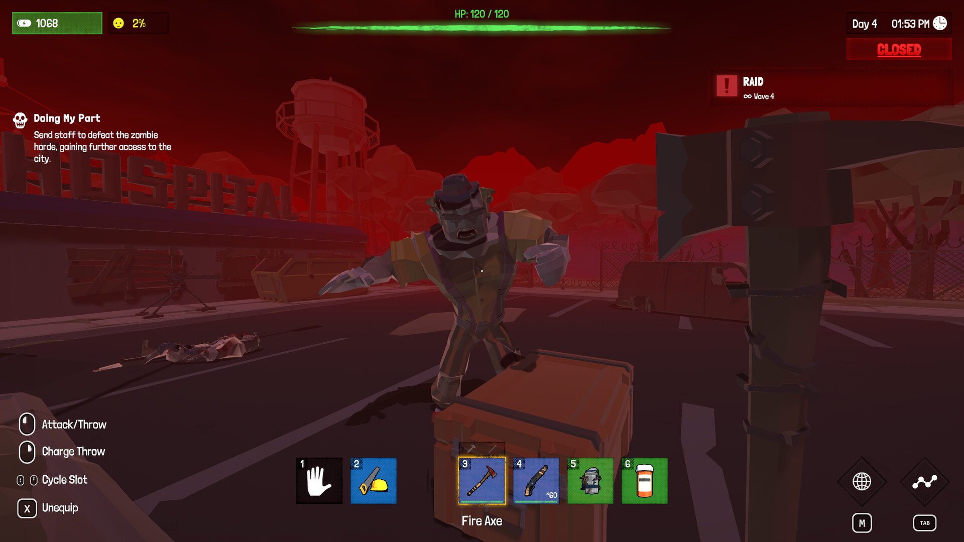 Скриншот: The Walking Trade