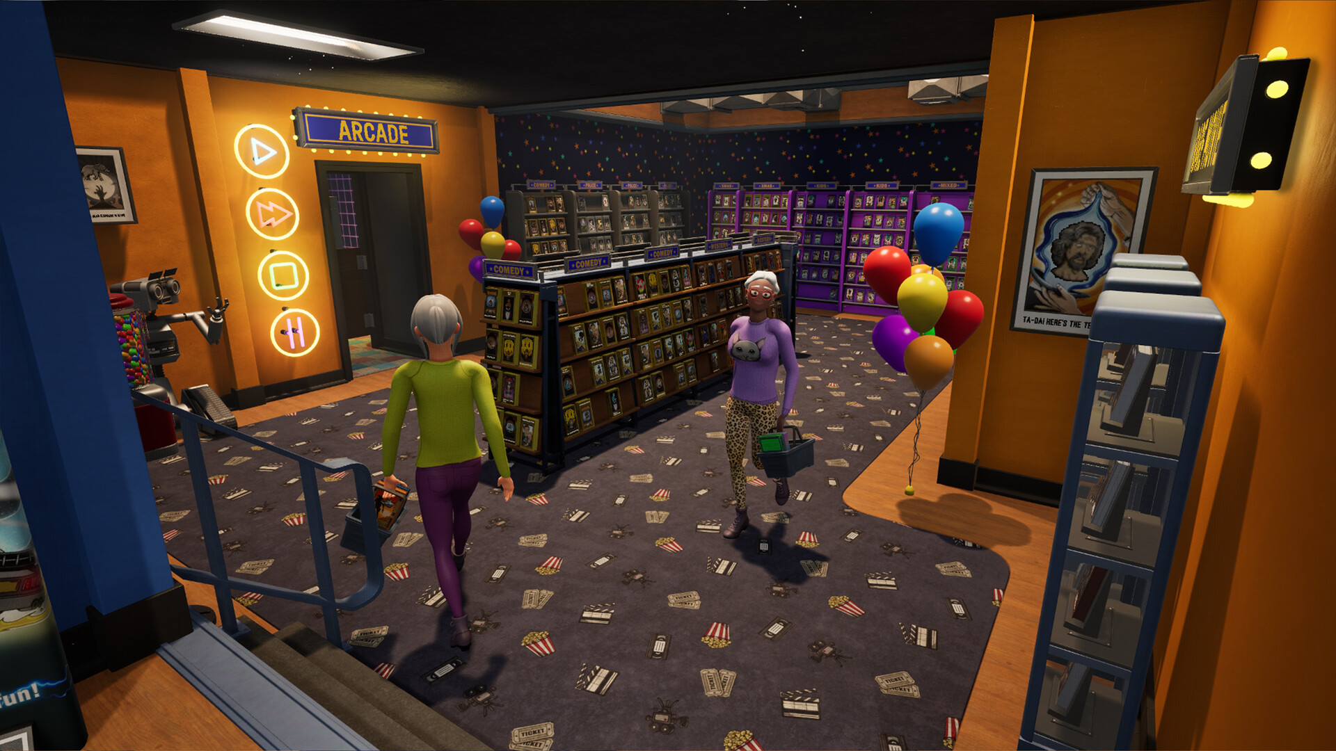 Скриншот: Retro Rewind - Video Store Simulator