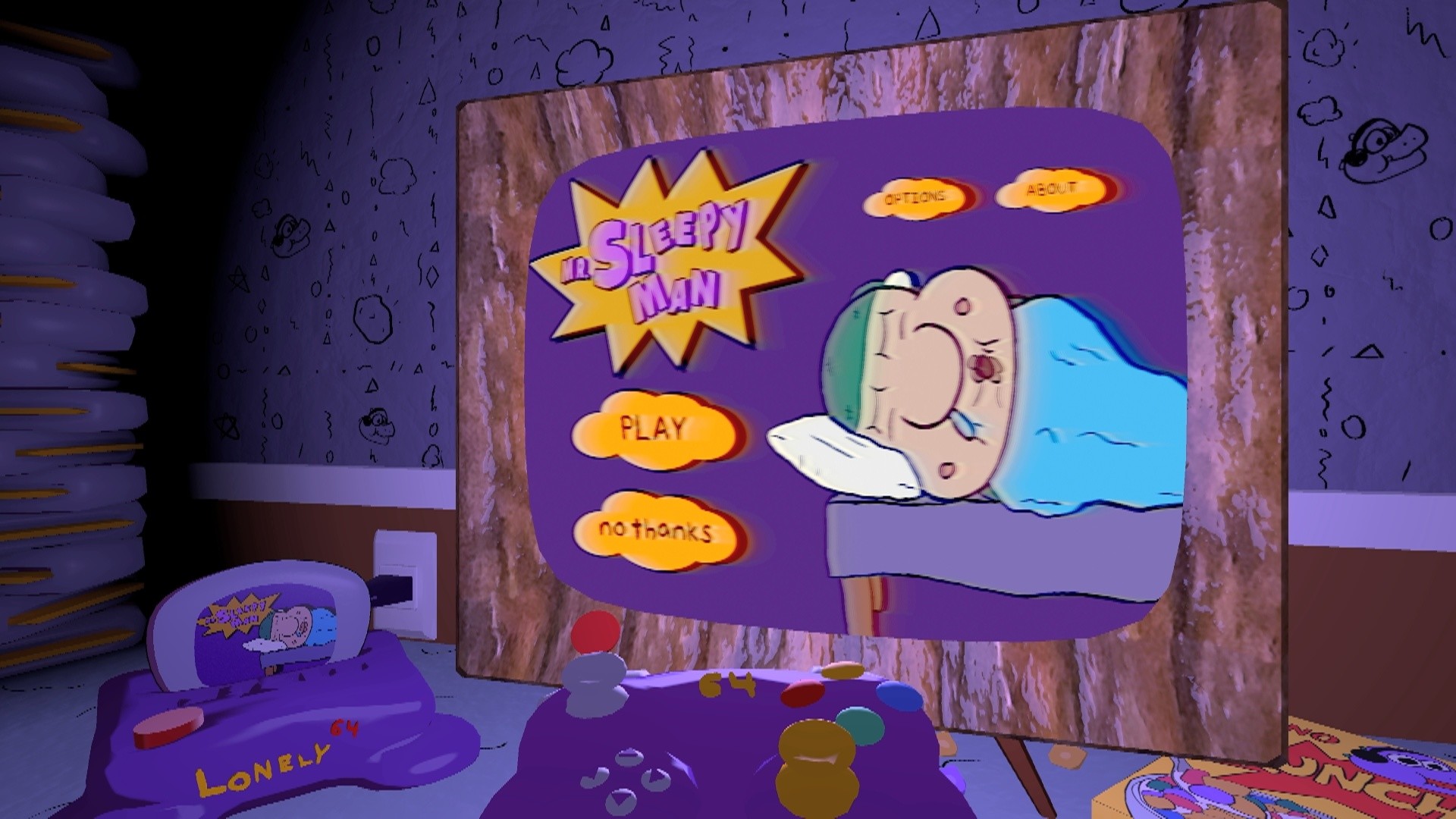 Скриншот: Mr. Sleepy Man