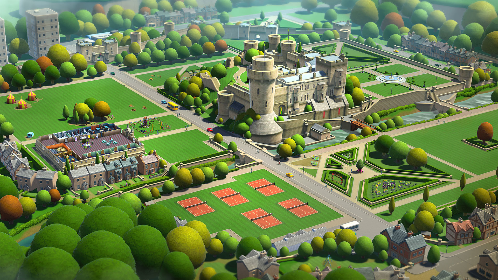 Скриншот: Two Point Campus