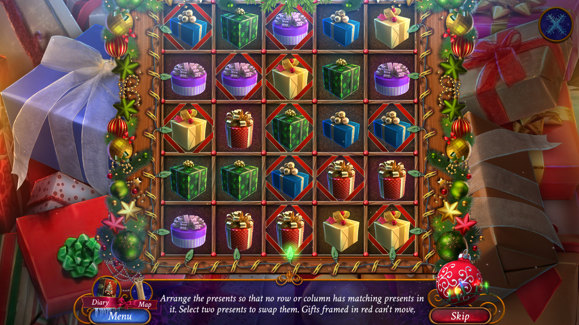 Скриншот: Yuletide Legends: Who Framed Santa Claus
