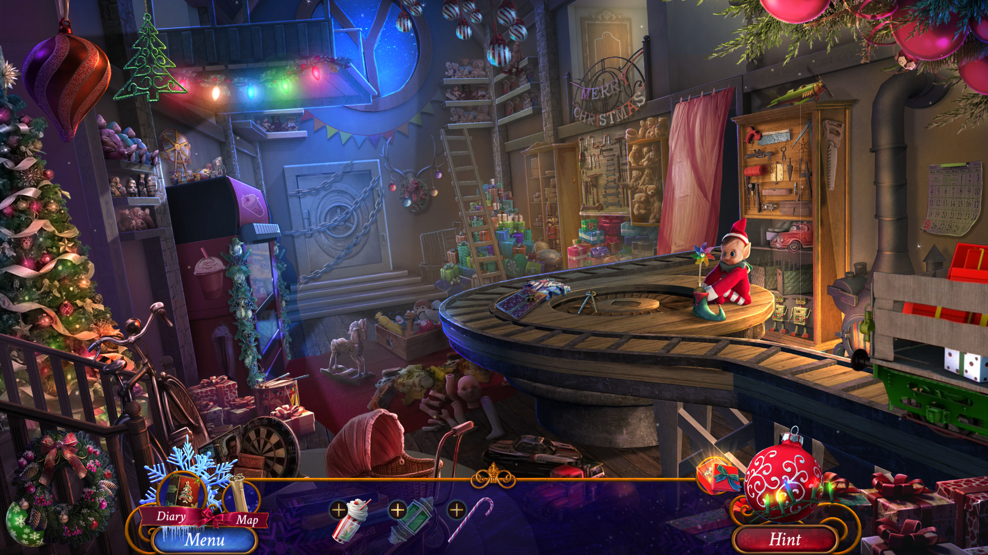 Скриншот: Yuletide Legends: Who Framed Santa Claus
