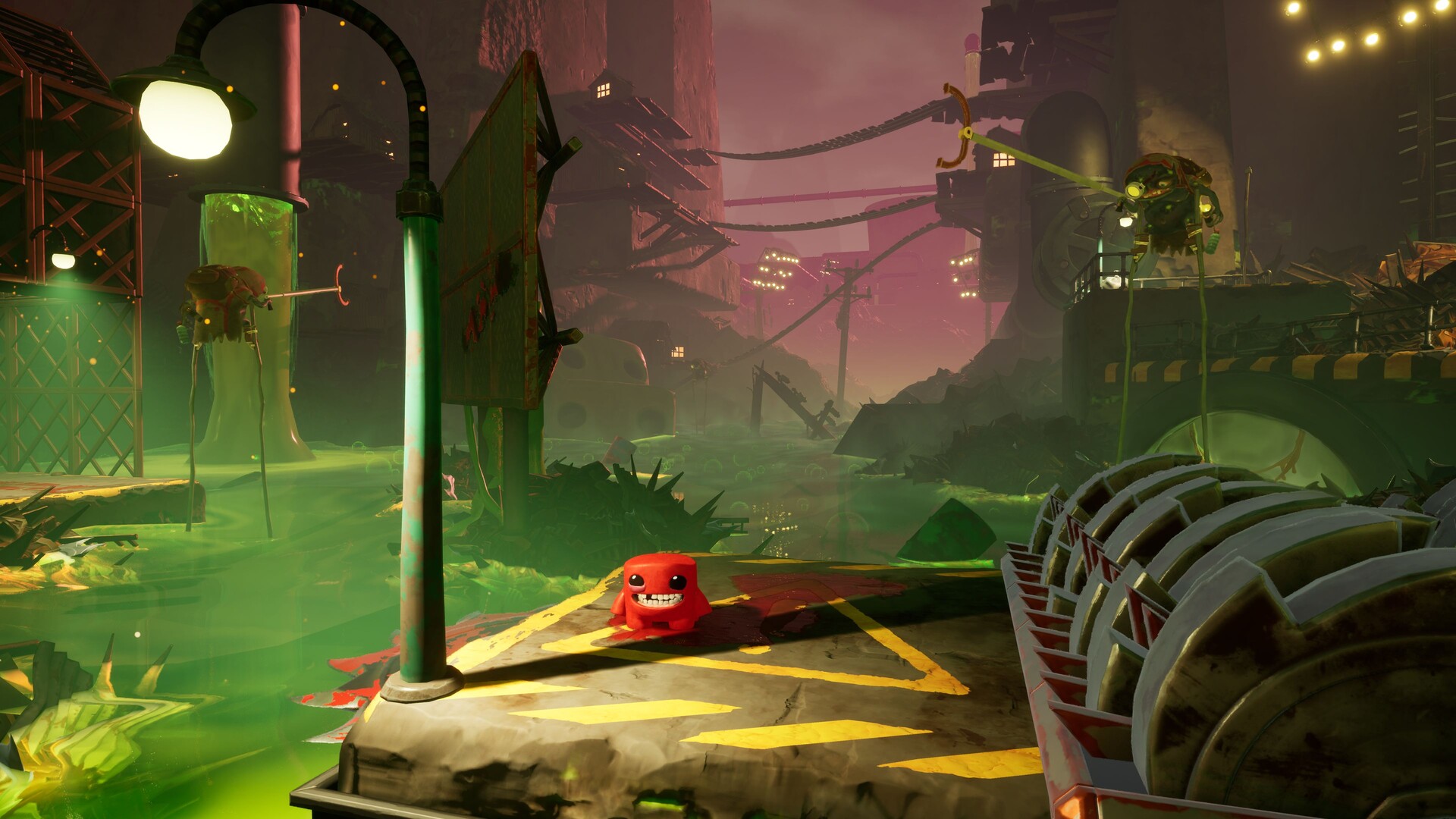 Скриншот: Super Meat Boy 3D