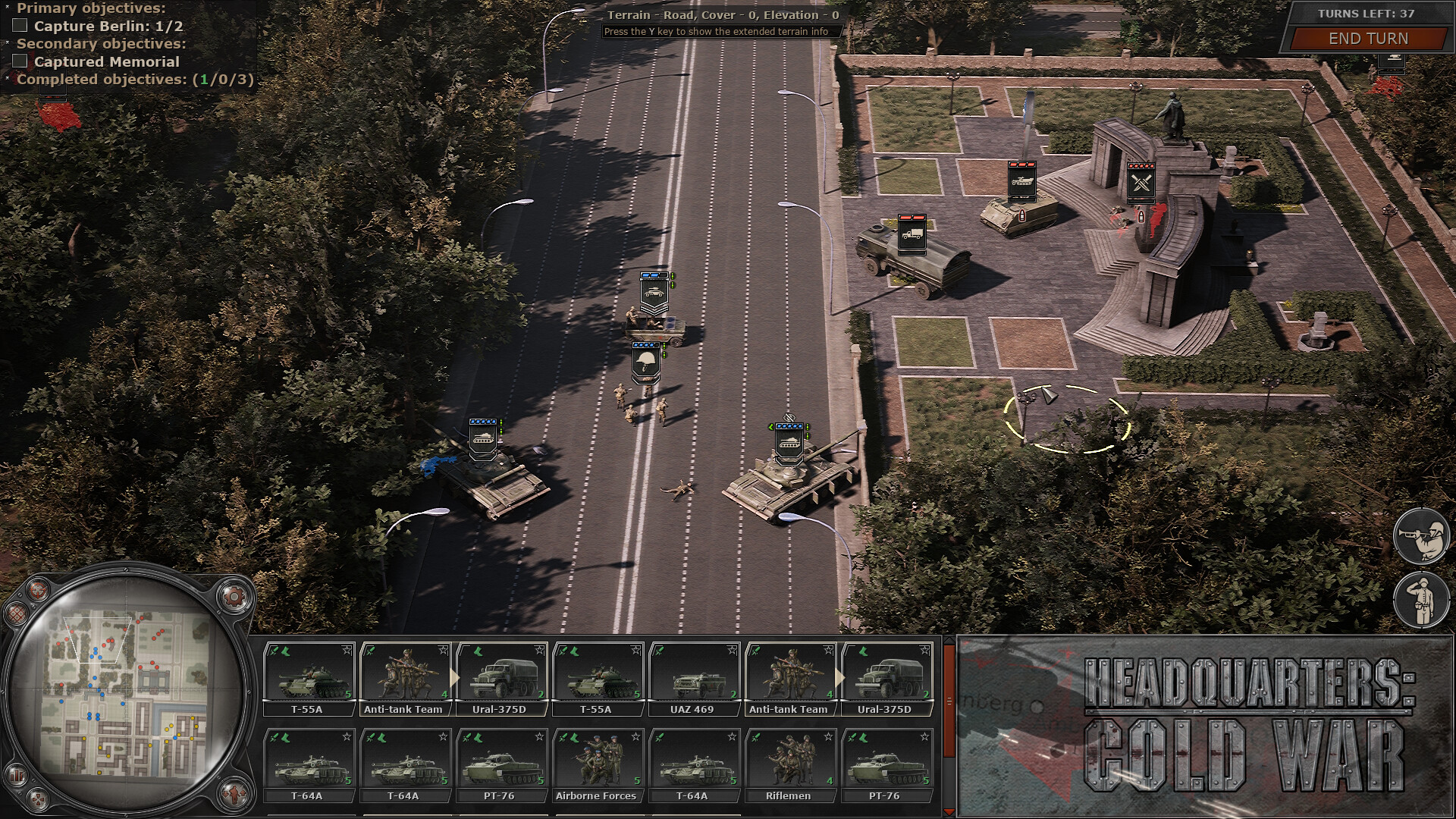 Скриншот: Headquarters: Cold War
