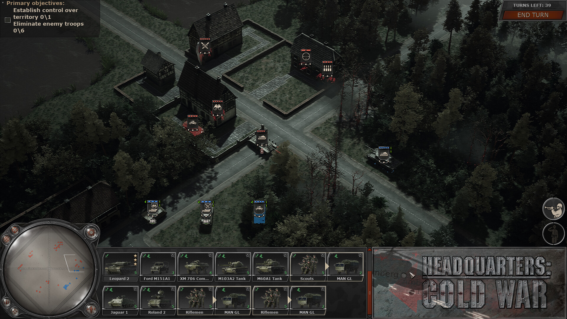 Скриншот: Headquarters: Cold War