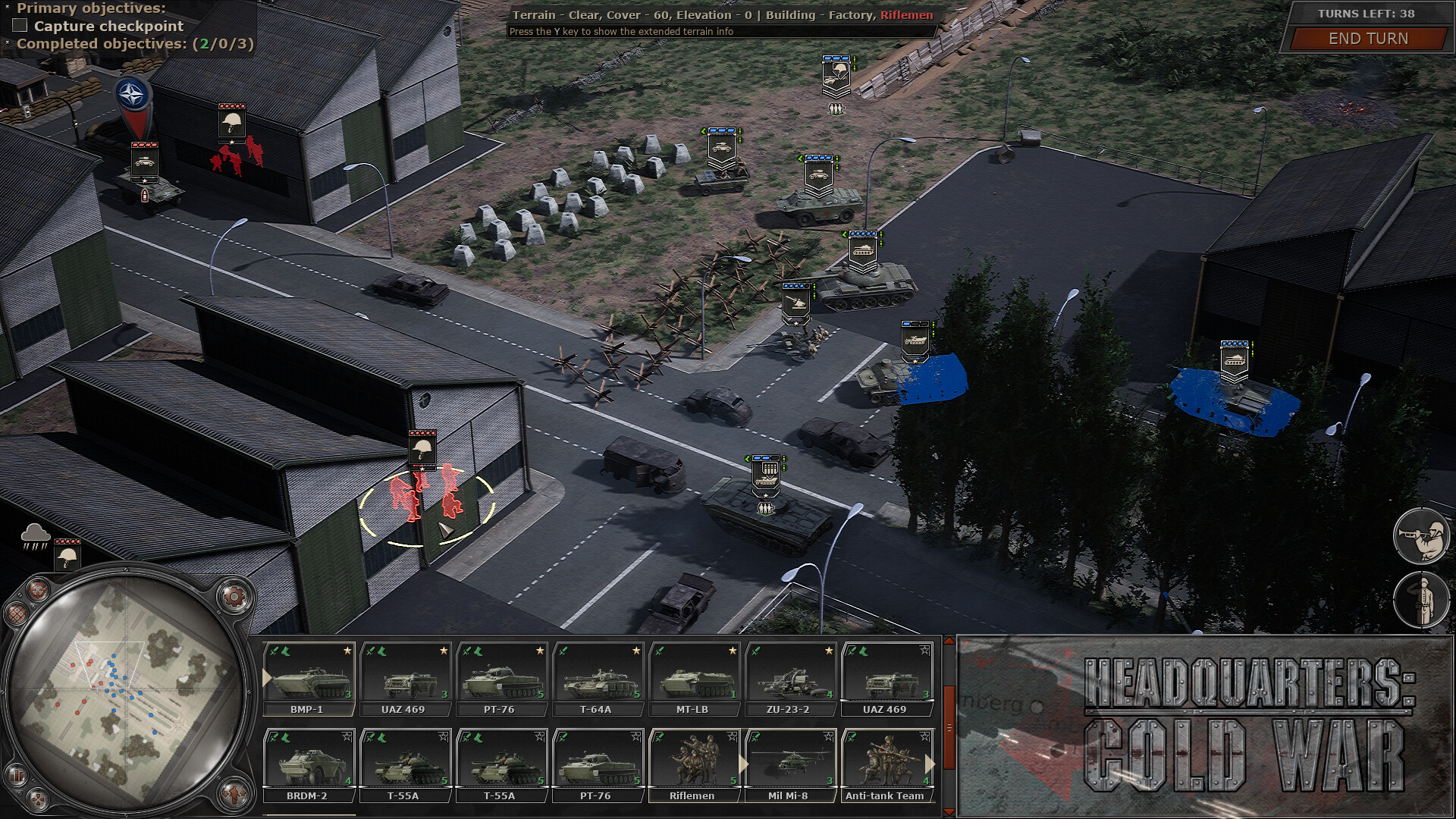 Скриншот: Headquarters: Cold War