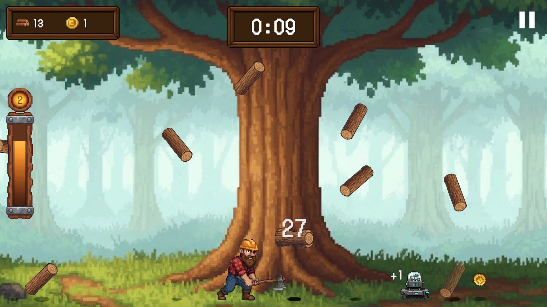 Скриншот: Timber Rush