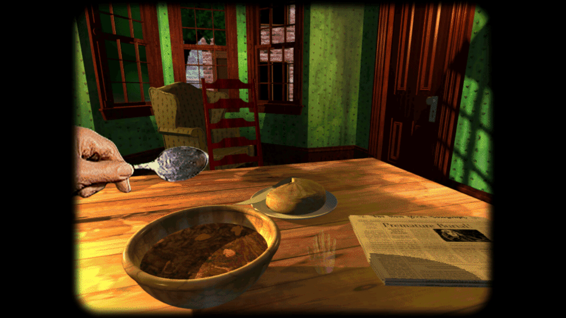 Скриншот: Edgar Allan Poe's Interactive Horror: 1995 Edition